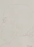 Elisabeth Frink, Untitled, pencil 40 x 29cm