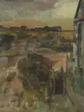 Frederick Cuming, Untitled, oil on board 69 x 44cm Provenance: Mason-Watts Fine Art