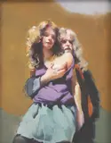Robert Lenkiewicz, Untitled, oil on board 48 x 38cm