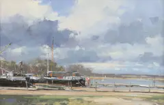 Graham Webber, Untitled, oil on board 51 x 76cm