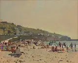 Ken Howard, Untitled, oil on canvas 50.5 x 60.5cm Exhibited: Brian Sinfield Gallery