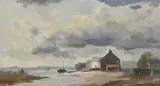 Marcus Ford, Untitled, oil on canvas 46 x 83.5cm