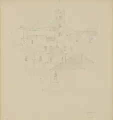 Untitled by Eric Gill, pencil 27 x 24cm, sold Apr 2023