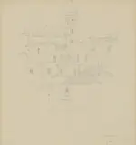 Eric Gill, Untitled, pencil 27 x 24cm