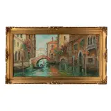 Rasponi, Vista veneciana, Óleo sobre tela
