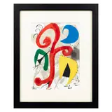 Garden under the light of the moon by Joan Miró, 1973, Litografía sin número de tiraje, offered Sep 2021