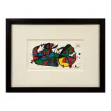 Italia, de la carpeta Miró Escultor by Joan Miró, 1974, Litografía sin número de tiraje, offered Sep 2021