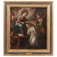 Antonio de Torres, MÉXICO, (1666-1754), 1725, Óleo sobre tela