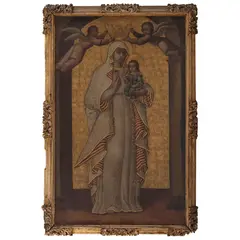 PUEBLA, SIGLO XVIII by Virgen de la Antigua, Óleo sobre tela, offered Sep 2021