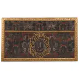 Frontal de Altar Con Tetramorfo, MÉXICO, SIGLO XVIII, Óleo sobre tela