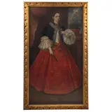 MÉXICO, SIGLO XVIII by Retrato de Doña Antonia Rincón Gallardo, Óleo sobre tela, offered Sep 2021
