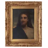 Anónimo, Jesús, Óleo sobre tela
