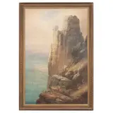 Richard Harry Carter, Paisaje, Acuarela sobre cartón