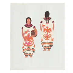 "Mazateca de Oaxaca", de la carpeta Mexican Costume by Carlos Mérida, Serigrafía, offered Aug 2021