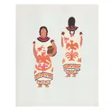 Carlos Mérida, "Mazateca de Oaxaca", de la carpeta Mexican Costume