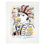 Pablo Picasso, "Carnaval de Mice", Impresión litografica en papel Modigliani de 270 gr