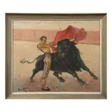 Areta, Torero, Óleo sobre tela