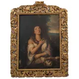 María Magdalena, MÉXICO, SIGLO XIX, Óleo sobre tela