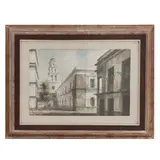 Firma Sin Identificar, Paisaje colonial