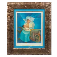 Louis Toffoli, Maternidad, Serigrafía 2 /250