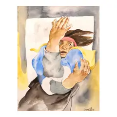 Benedicto Cabrera, Untitled, watercolor on paper