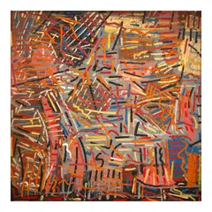 Norberto Carating, Last Day of Summer, acrylic on masonite board