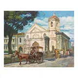 Martino Abellana, Basilica of Santo Niño de Cebu, oil on canvas
