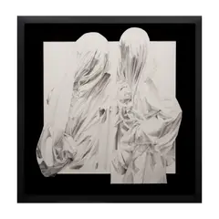 Dino Gabito, Shroud No. 53, graphite on paper