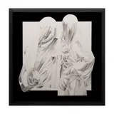 Dino Gabito, Shroud No. 53, graphite on paper