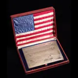 Crispulo Zamora, Presentation Plaque to U.S. President Theodore Roosevelt From the Province of Rizal, Philippine Islands, solid silver relief