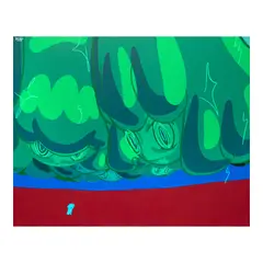 Yeo Kaa, Langit na Galit, acrylic on canvas