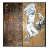 Ronald Ventura, Inside Out, Outside In, oil on canvas