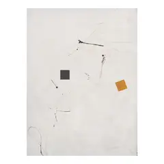 Arturo Luz, Celebration I, white collage