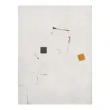 Arturo Luz, Celebration I, white collage