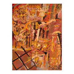 Edwin Wilwayco, Jeepney Fantasia # 8, oil on canvas
