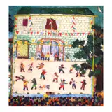 Antonio Austria, Moro-Moro, oil on sta. clara marine plywood