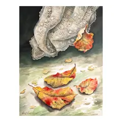 Araceli Limcaco-Dans, Alay ng Hangin, watercolor on paper