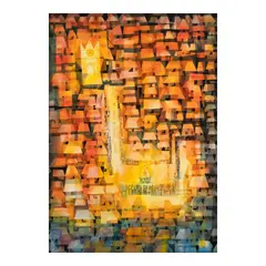 Vicente Manansala, Procession (Nuestra Señora del Carmen
de San Sebastian), watercolor on paper