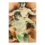 Cesar Legaspi, Untitled, watercolor on paper