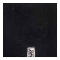 Lao Lianben, Neurotic Zen Master, acrylic and modeling paste on canvas
