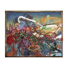 Jigger Cruz, Untitled, mixed media