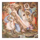 Manuel Unidad, Escape of Virgin of Antipolo, oil on canvas