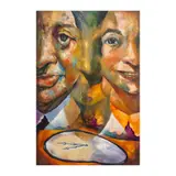 Emmanuel Garibay, Transition, oil on canvas