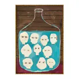 Pow Martinez, Pickles, oil on canvas
