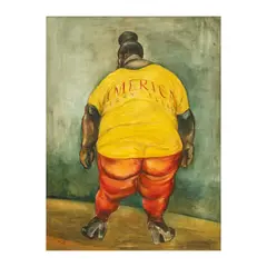 Danilo Dalena, America, oil on canvas
