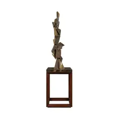 The Bolt by Eduardo Castrillo, brass, sold Feb 2026