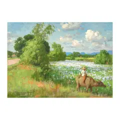 Fernando Amorsolo, Marikina, oil on canvas