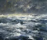 John Alexander, "Wet + Wild", 1998/03, Öl auf Leinwand