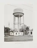 Bernd und Hilla Becher, Wasserturm Verviers, Belgien, 1976, Offset auf glattem Papier