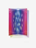 Hans-Christian Berg, Visual Vortex - Sun Flowers, 2006, Acrylglas in Acrylglaskastenrahmen, partiell graviert